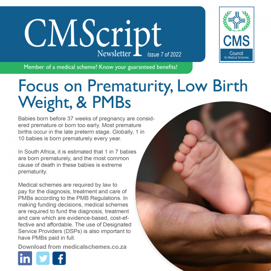 Pregnancy Awareness Week Council for Medical Schemes