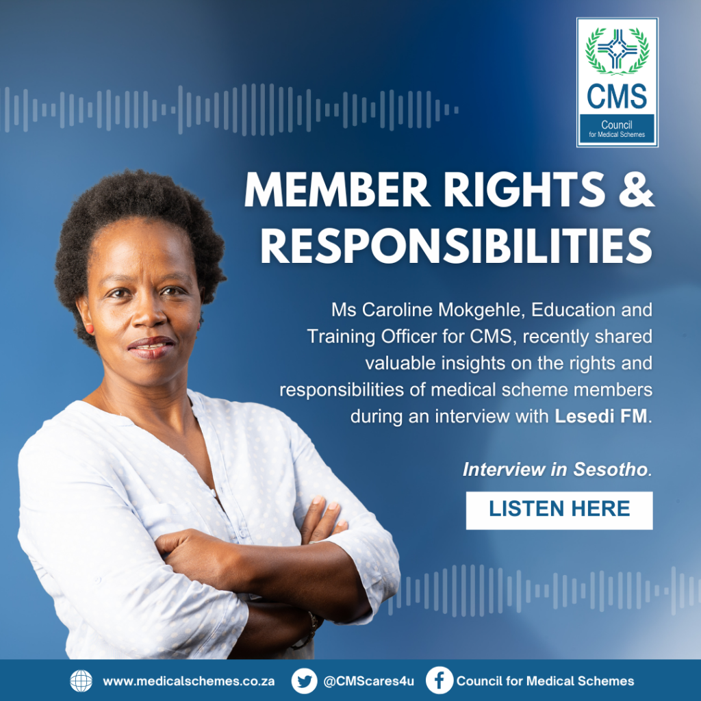 [Sesotho Interview] Member education session on Lesedi FM | Council for ...